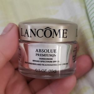 Lancome absolue sunscreen in travel size